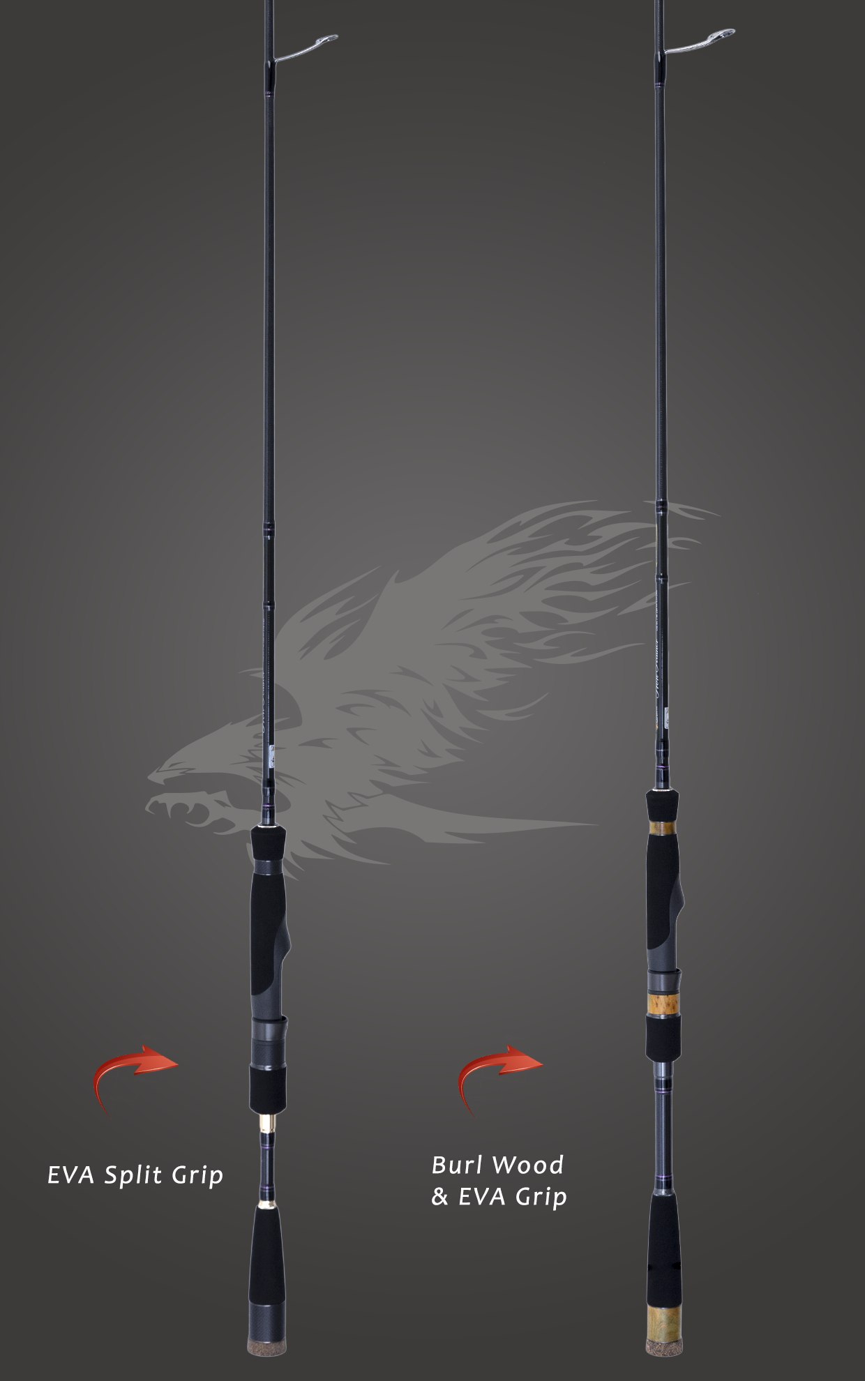 Feather Series - Spinning - Phenix Rods
