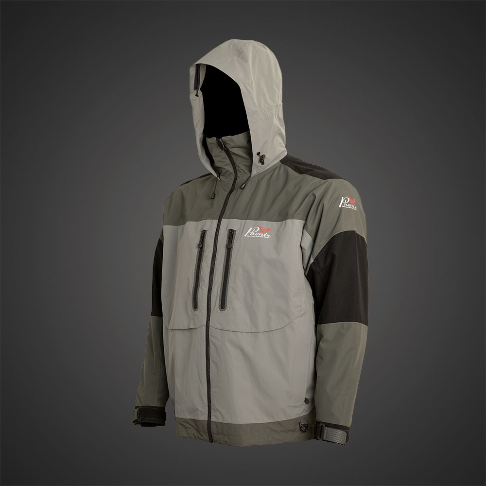 Phenix Super Tech Jacket: Removable Fleece Lined Jacket with Hood 